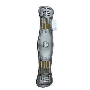 Indiana Dressage Girth with both Side Elastic and Roller Buckle