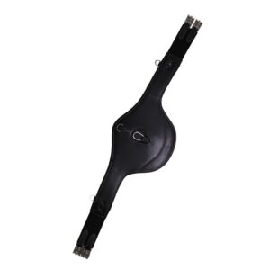 Indiana Kick Pad Girth with Both Side Elastic and Roller Buckle