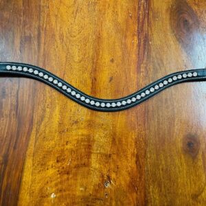 Indiana eco- white crystal browband