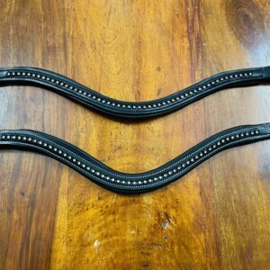 Indiana small white crystal browband