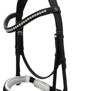 Indiana Premium Wide Noseband Patent Bridle