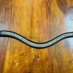 Indiana wide crystal browband