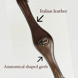 Africana Italia Shaped padded jumping girth
