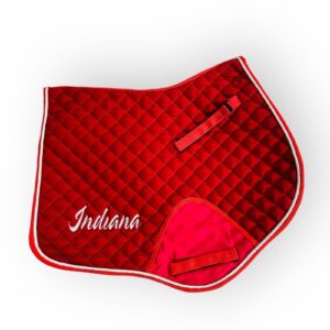 Indiana Saddle Pad Red
